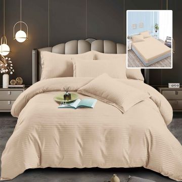 Lenjerii de pat damasc-policoton 6 piese cu husa (6dph20)