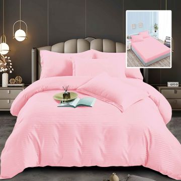 Lenjerii de pat damasc-policoton 6 piese cu husa (6dph31)