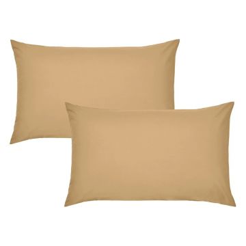 Fețe de pernă 2 buc. din bumbac percale 75x50 cm Easy Iron Percale – Catherine Lansfield