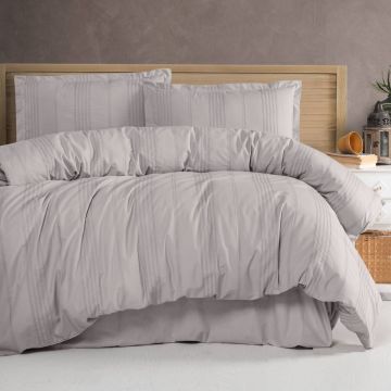 Lenjerie Arakis V6 Light Grey 4 piese (Jacquard)