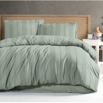 Lenjerie Arakis V8 Green Tea 4 piese (Jacquard)