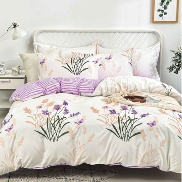 Lenjerie cu Elastic 180x200 Rayan (Bumbac Satinat)