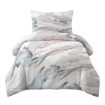 Lenjerie de pat din bumbac pentru pat de o persoană 140x200 cm Tramin – Cotton House