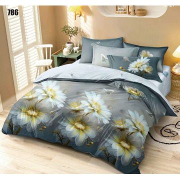 Lenjerie Grey Daisy 6 piese (Finet)