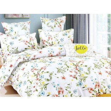 Lenjerie Hello Spring 6 Piese (Bumbac Satinat)