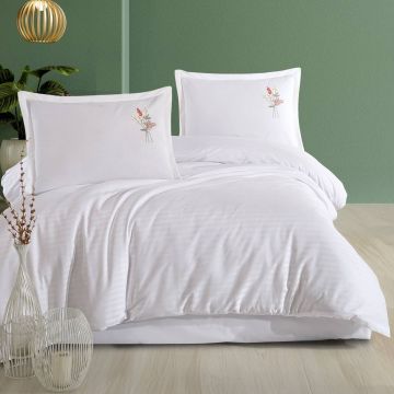 Lenjerie Panna V1 White (Bumbac 100%)