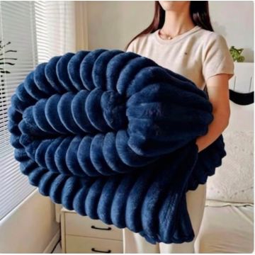 Patura Cocolino Groasa 200X220cm - Cozy Waves V18