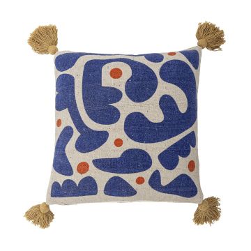 Perna decorativa, Bloomingville, Eviaya, 45x45 cm, amestec bumbac, multicolor