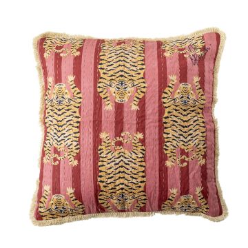 Perna decorativa, Bloomingville, Poirino, 45x45 cm, amestec bumbac, roz
