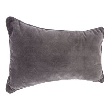 Perne decorative Lubel, Gri inchis, 30x50 cm