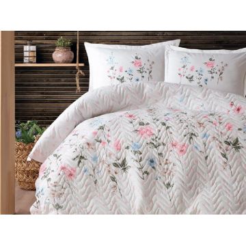 Set Lenjerie si Cuvertura Palitra (Bumbac 100%)