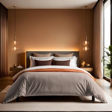Husă de pilota Ranforce (FR), L'essentiel Maison, Tonă Brown, Bej