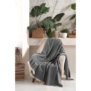 Patura Domino, Gri, 210x170 cm - Gri