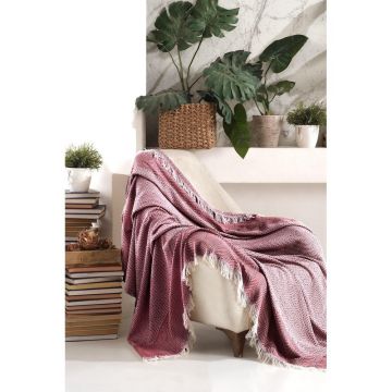 Patura Vanity, Rosu bordo, 210x170 cm - Rosu
