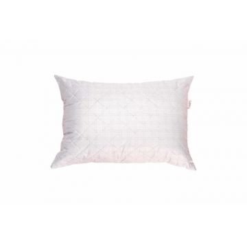 Perna matlasata Somnart, 50x70 cm, microfibra cu fibre de carbon