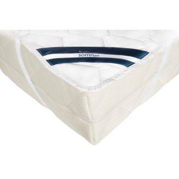 Protectie pentru saltea Somnart Bumbac Pur - 140x200 cm