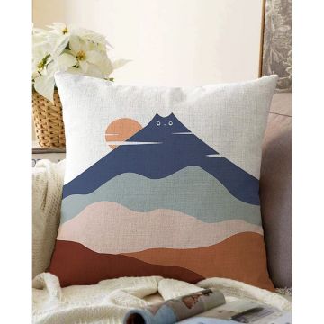 Față de pernă din amestec de bumbac Minimalist Cushion Covers Kitty Hill, 55 x 55 cm