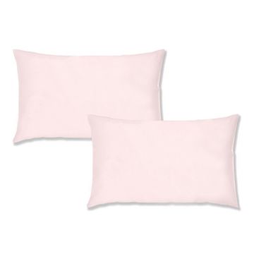 Set 2 fețe de pernă din bumbac Bianca Standard Blush, 50 x 75 cm