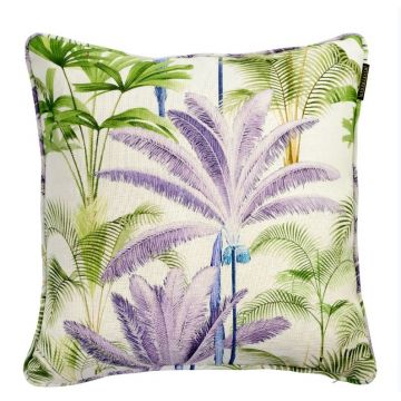 Perna decorativa Palmeras / Grey, L50xl50 cm