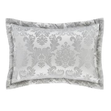 Set 2 fețe de pernă Catherine Lansfield Jacquard, 50 x 75 cm, gri