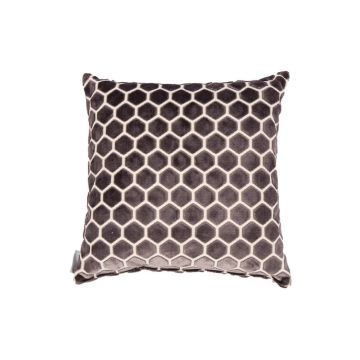 Pernă cu umplutură Zuiver Monty, 45 x 45 cm, gri închis