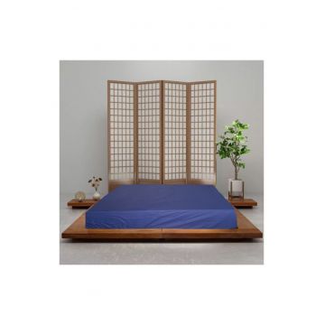 Set 2 bucati Cearsaf de pat cu elastic 100% bumbac - Ranforce - 160x200+20 cm