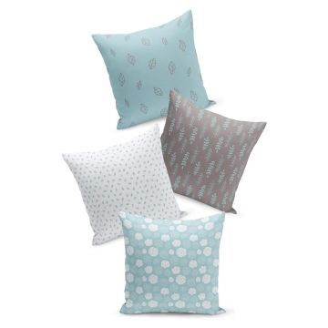 Set 4 fețe de pernă Kate Louise Marine, 45 x 45 cm