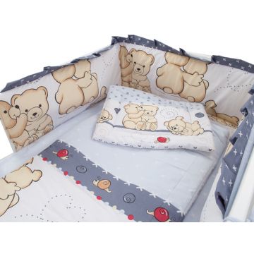 Aparatoare laterala Teddy Friends Gri M1 140x70