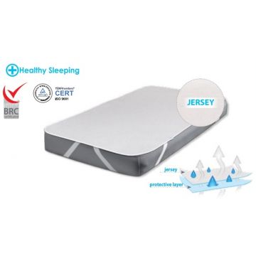 Protectie impermeabila din bumbac 120x60 cm Baby Matex Jersey