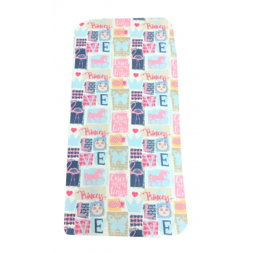 Set 3 piese paturica cu cearsaf si pernuta 160x80 cm Princess