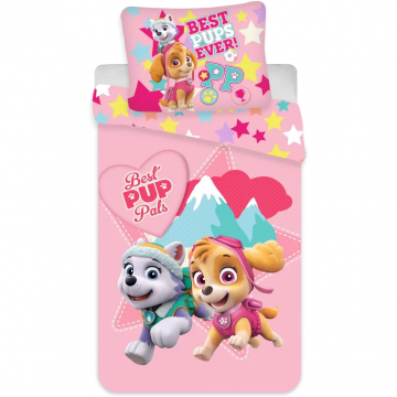 Set lenjerie pat copii Paw Patrol Best Pup Pals 100140 cm, 4045 cm SunCity BRM004511