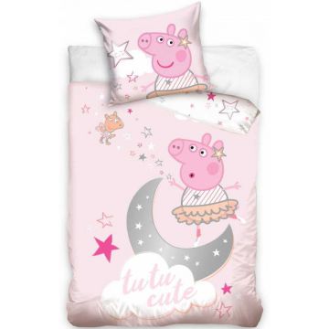 Sheet once again I found it Set lenjerie pat copii Peppa Pig Tutu Cute 100x135 + 40x60 SunCity - Lenjerie-Pat.ro Sheet once again I found it Set lenjerie pat copii Peppa Pig Tutu Cute 100x135 + 40x60 SunCity - Lenjerie-Pat.ro