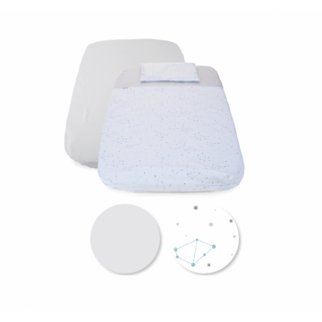Set lenjerie patut Chicco Next 2 Me Forever 3 piese zodiac