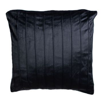 Pernă decorativă JAHU collections Stripe, 45 x 45 cm, negru