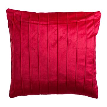 Pernă decorativă JAHU collections Stripe, 45 x 45 cm, roșu