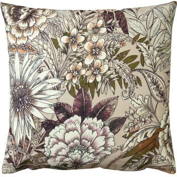 Husa perna Sander Prints Rebecca 40x40cm 13 mauve