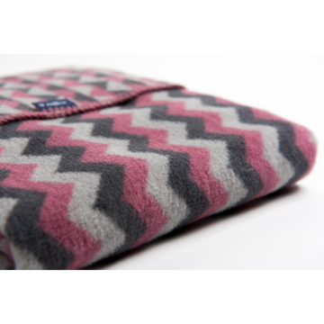 Paturica bebelusi Bumbac Zigzag 75x100 Womar Zaffiro AN-KBZ-01