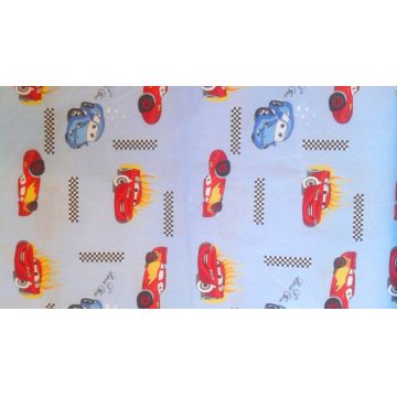 Paturica dubla de vara bebelusi DeLuxe 98x78 cm Cars