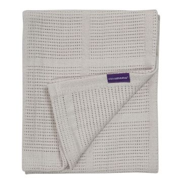 Paturica din bumbac 120 x 140 cm Grey Clevamama 3456