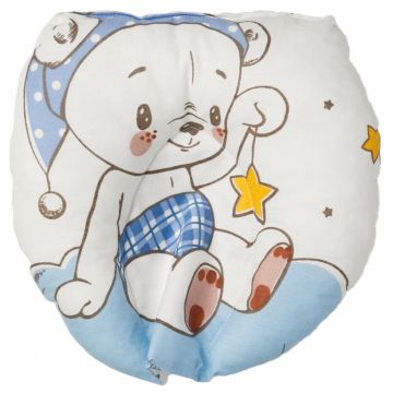 Perna pentru formarea capului bebelusului Nichiduta 20x20cm Blue Bear Cloud