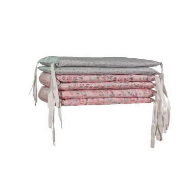 Set babynest si aparatori patut pink kitty