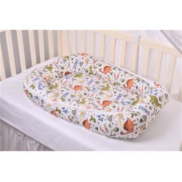 Babynest bumbac model dinozauri