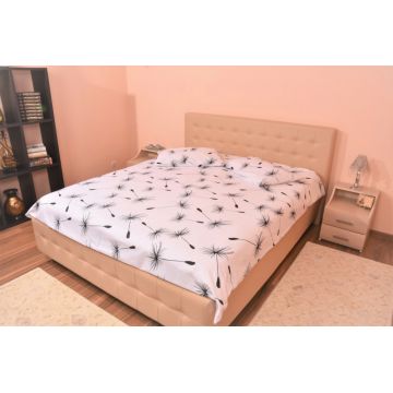 Lenjerie din bumbac pentru pat dublu model papadii