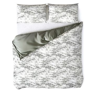 Lenjerie de pat dublu din bumbac AmeliaHome Averi Belize, 200 x 220 cm