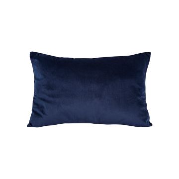 Pernă din catifea PT LIVING Velvet, 60 x 40 cm, albastru
