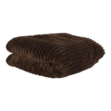 Pătură din micropluș 150x200 cm Big Ribbed – PT LIVING