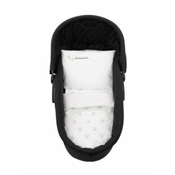Set lenjerie cu 6 piese pentru landou sau patut co-sleeper KikkaBoo Paws
