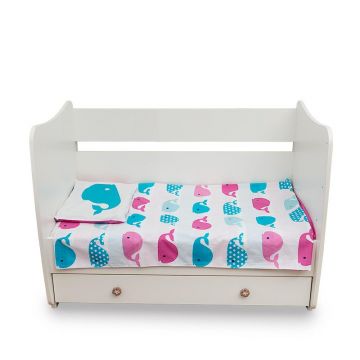 Lenjerie cu 3 piese Balena U-Grow UBS3-WHL