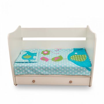 Lenjerie cu 3 piese Elefant U-Grow UBS3-ELP