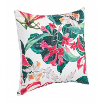 Perna decorativa, Flora, Bizzotto, poliester, 40x40 cm Perna decorativa, Flora, Bizzotto, poliester, 40x40 cm